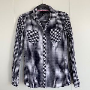 BR Blue Gingham Oxford
